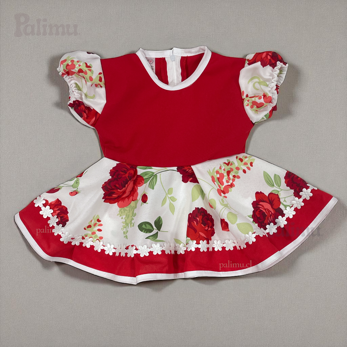 Vestido de huasa bebé