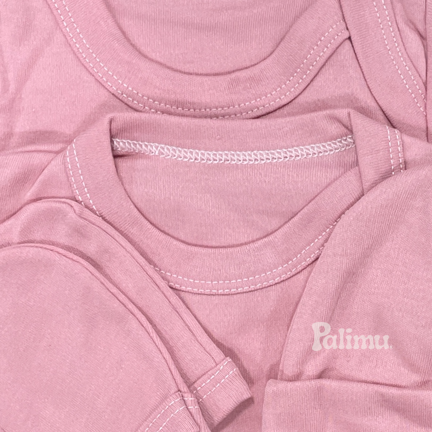 Ajuar liso Rosa nude 0-3m