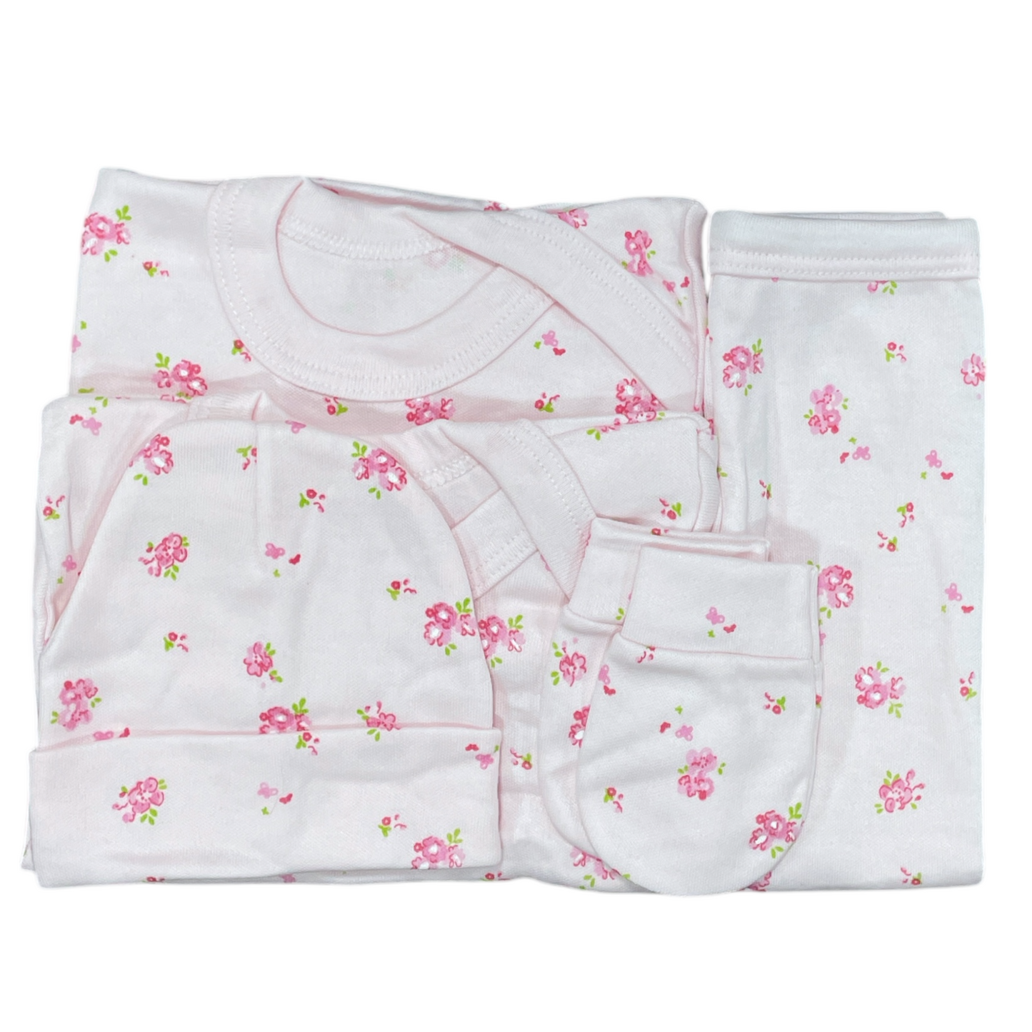Ajuar diseño rosado bebe