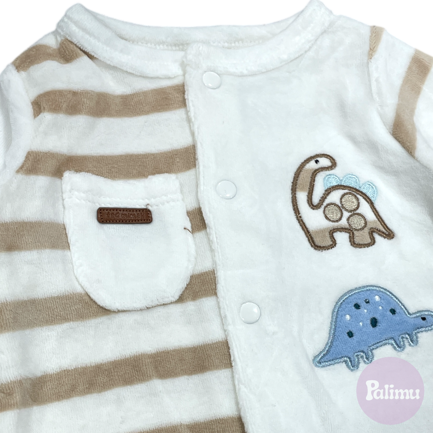 Enterito de plush, dino beige