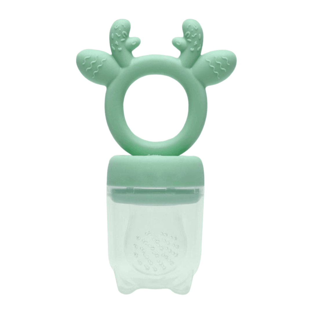 Chupete de fruta con mango de silicona - Palimu