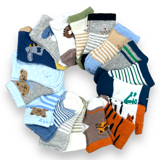 set de 3 calcetines de niño 0-3m