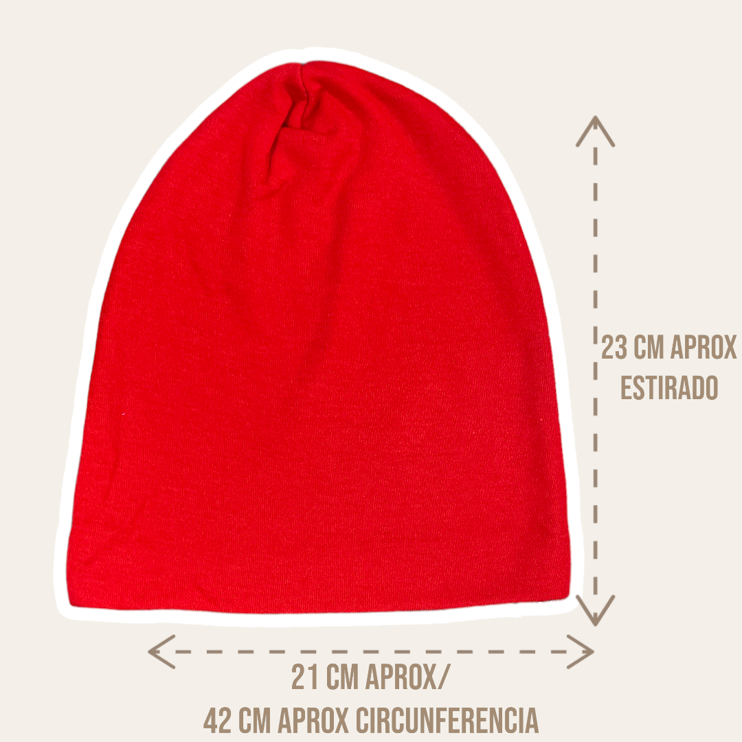 Gorro de algodón Talla 5, 12-18m