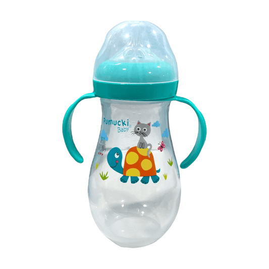 Mamadera 300ml verde Pumucki - Palimu