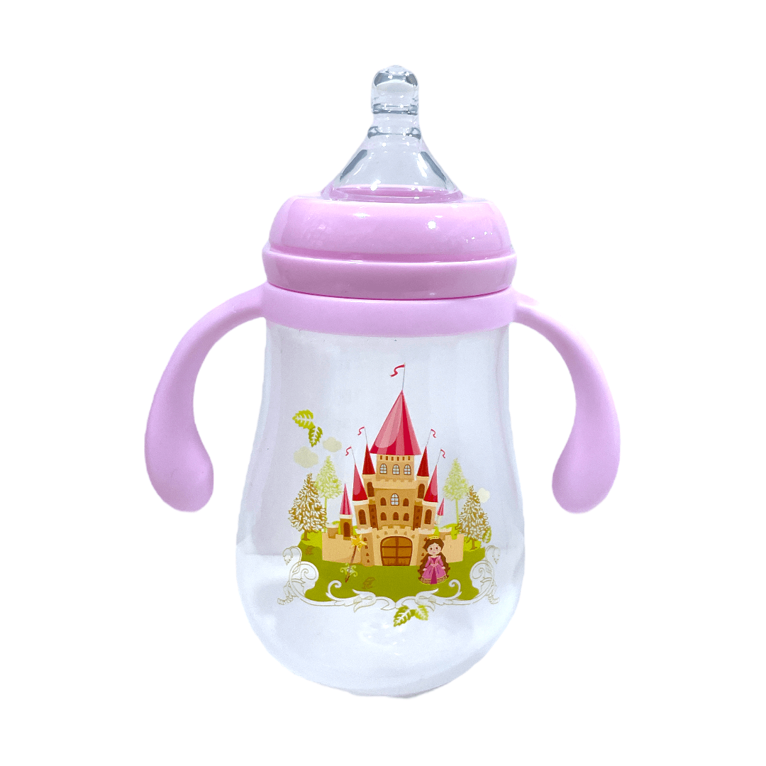 Mamadera corona rosa 240ml - Palimu