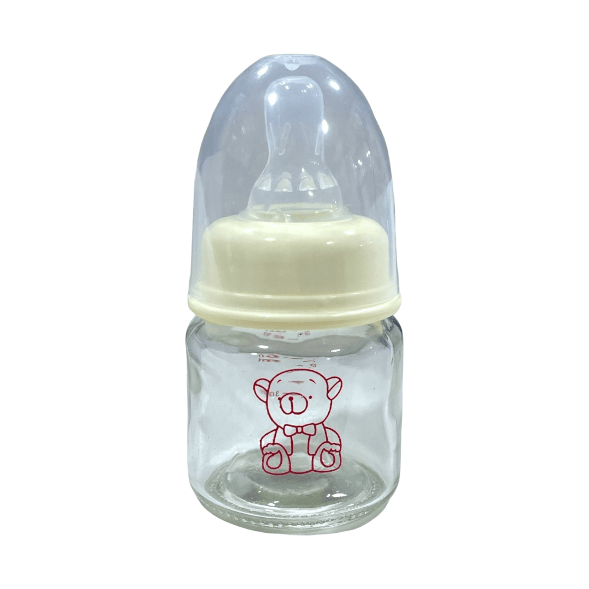 Mamadera 60ml de vidrio Amarilla - Palimu