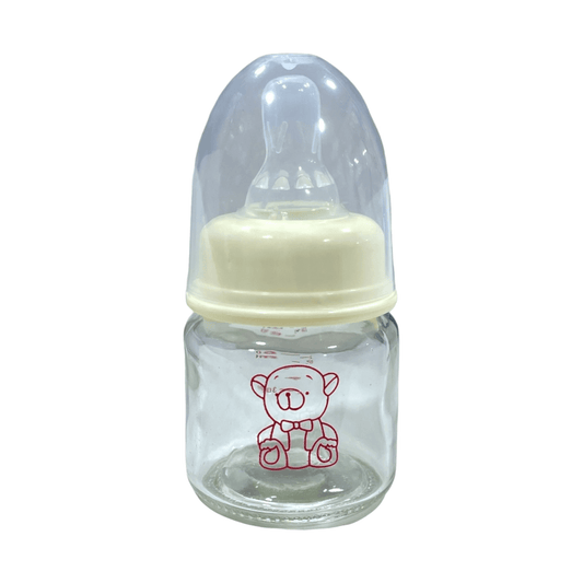 Mamadera 60ml de vidrio Amarilla - Palimu