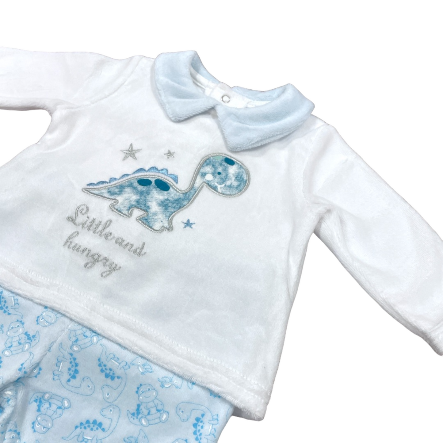 Conjunto Dino celeste 3-6m Pumucki