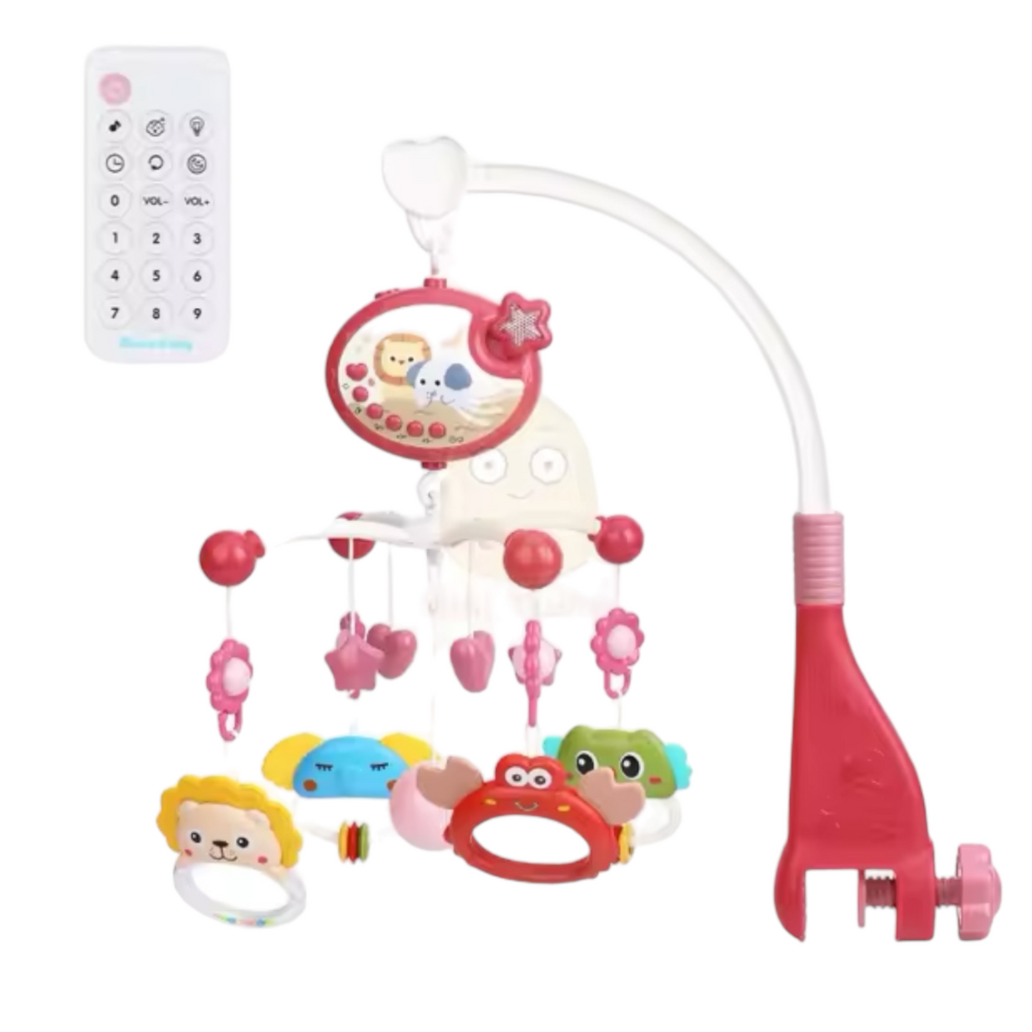 Movil musical Animalitos, 2 colores