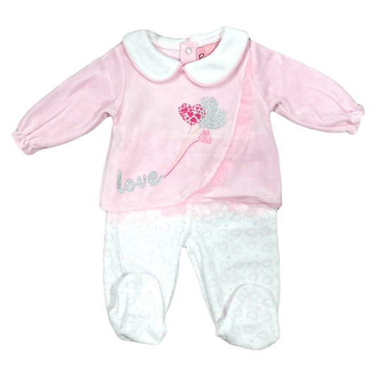 Conjunto Love 3-6m