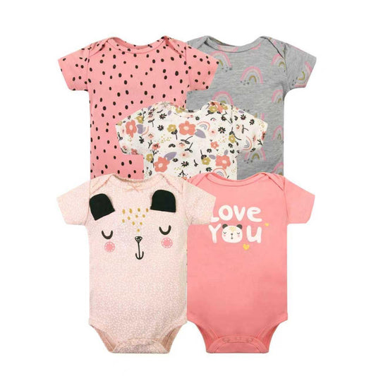 Set de 5 bodys, Osita love