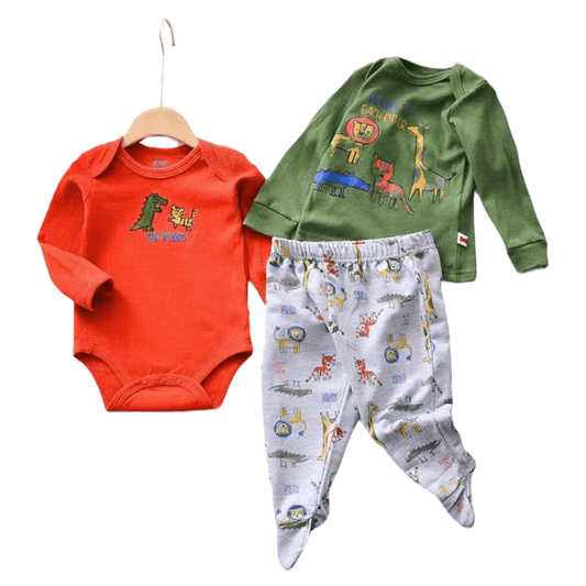 Conjunto 3 piezas, Verde - Palimu