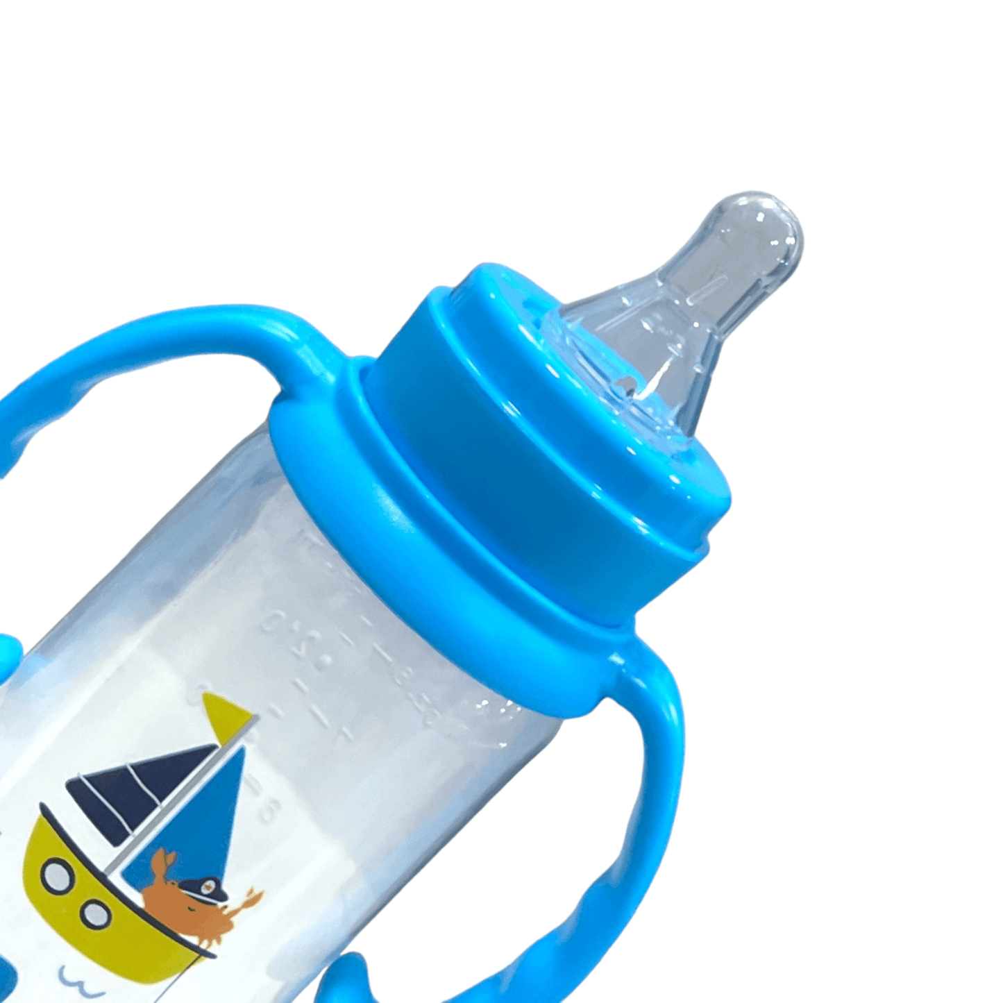 Mamadera 240ml celeste Pumucki - Palimu