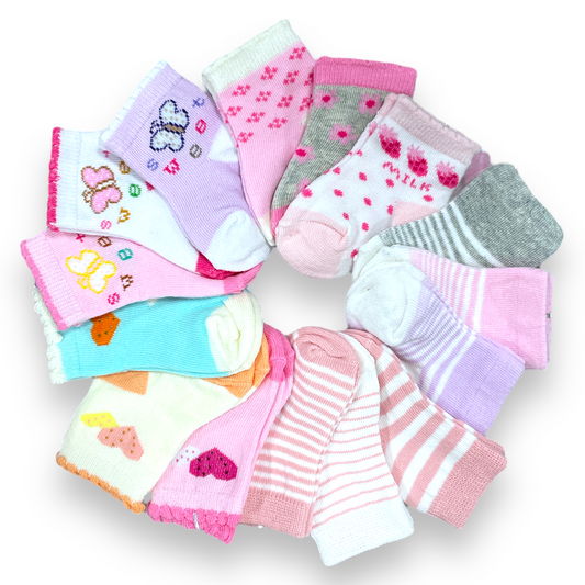 Set de 3 calcetines de niña 0-3m