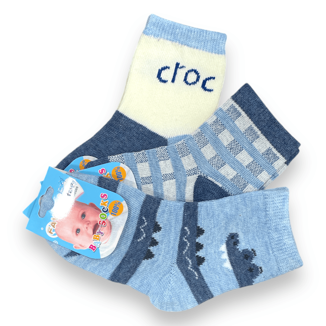 Set de 3 calcetines 12-24m favori niño - Palimu