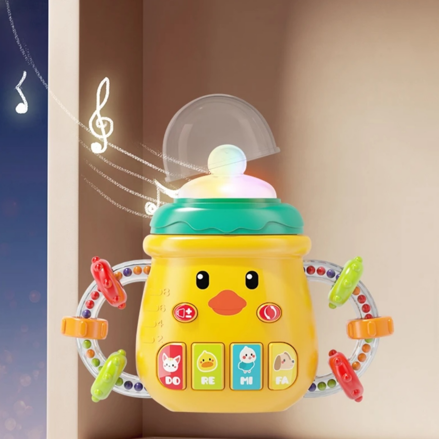 Juguete Musical mamadera