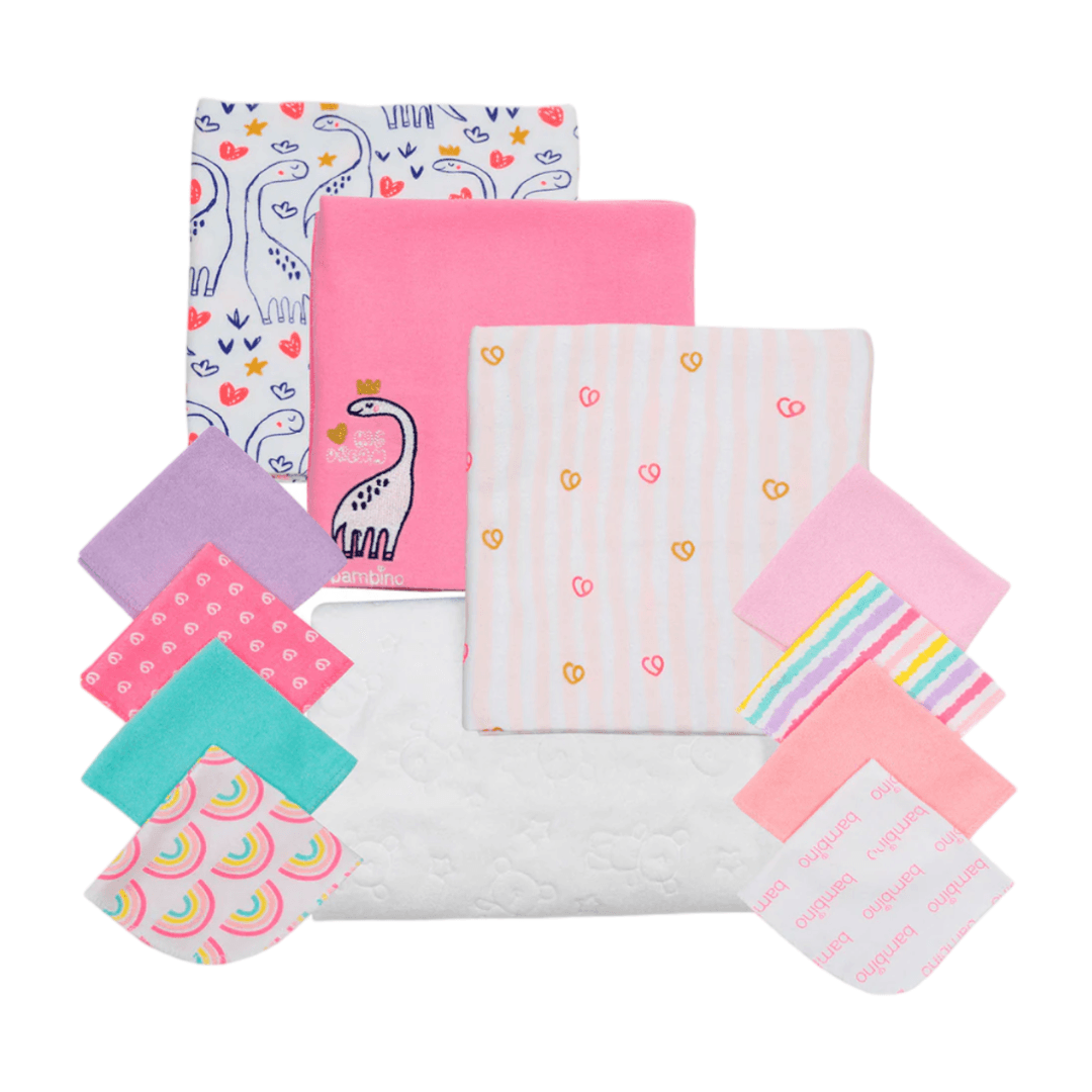 Baby gift Dino fucsia - Palimu