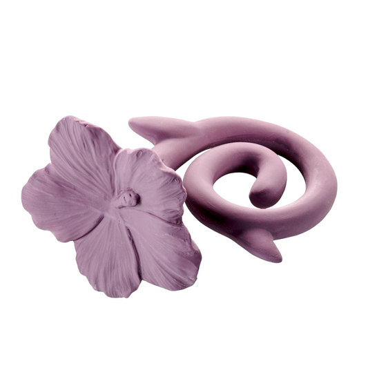 Mordedor flor hawai morada Natruba