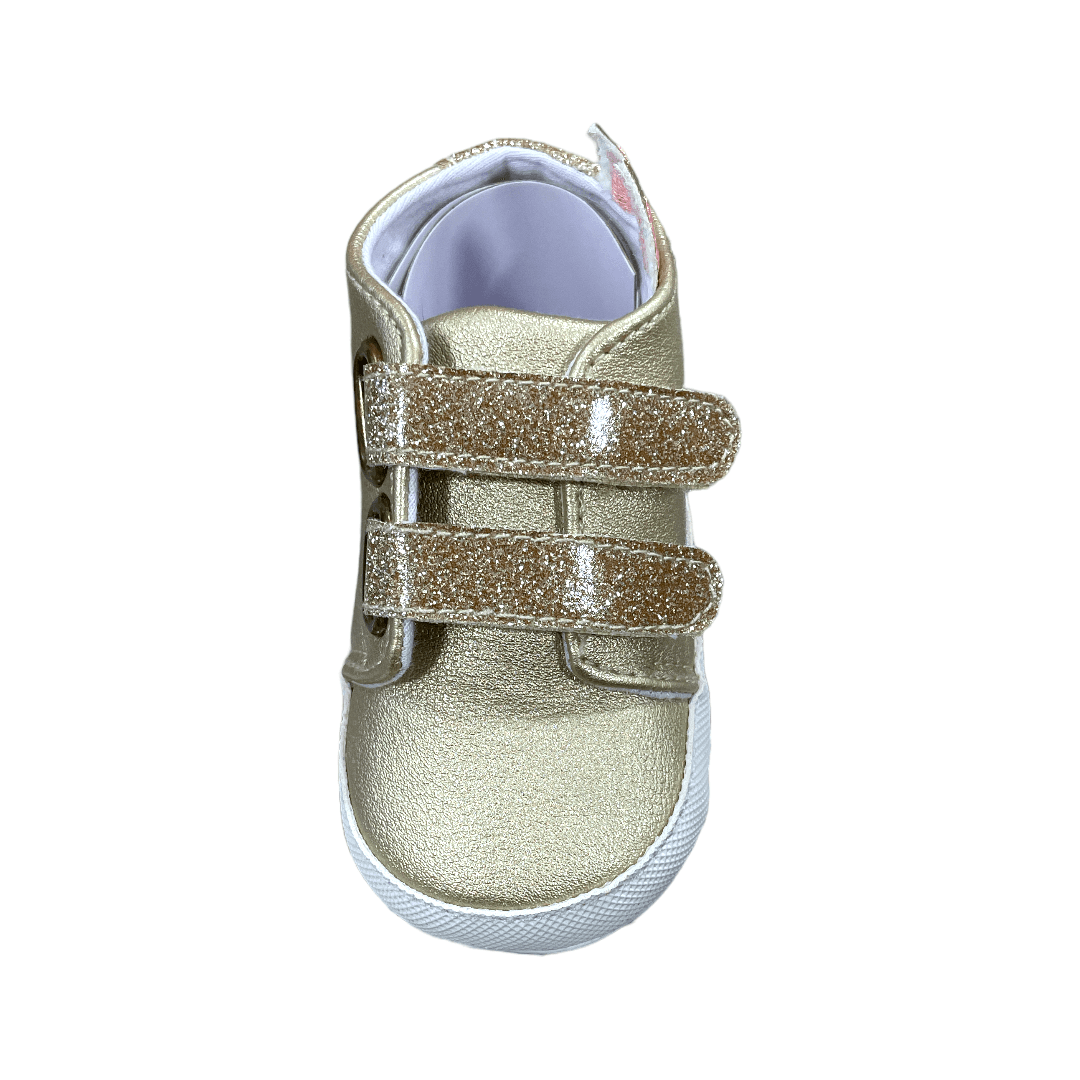 Zapatilla pillin 3-6m Dorada - Palimu