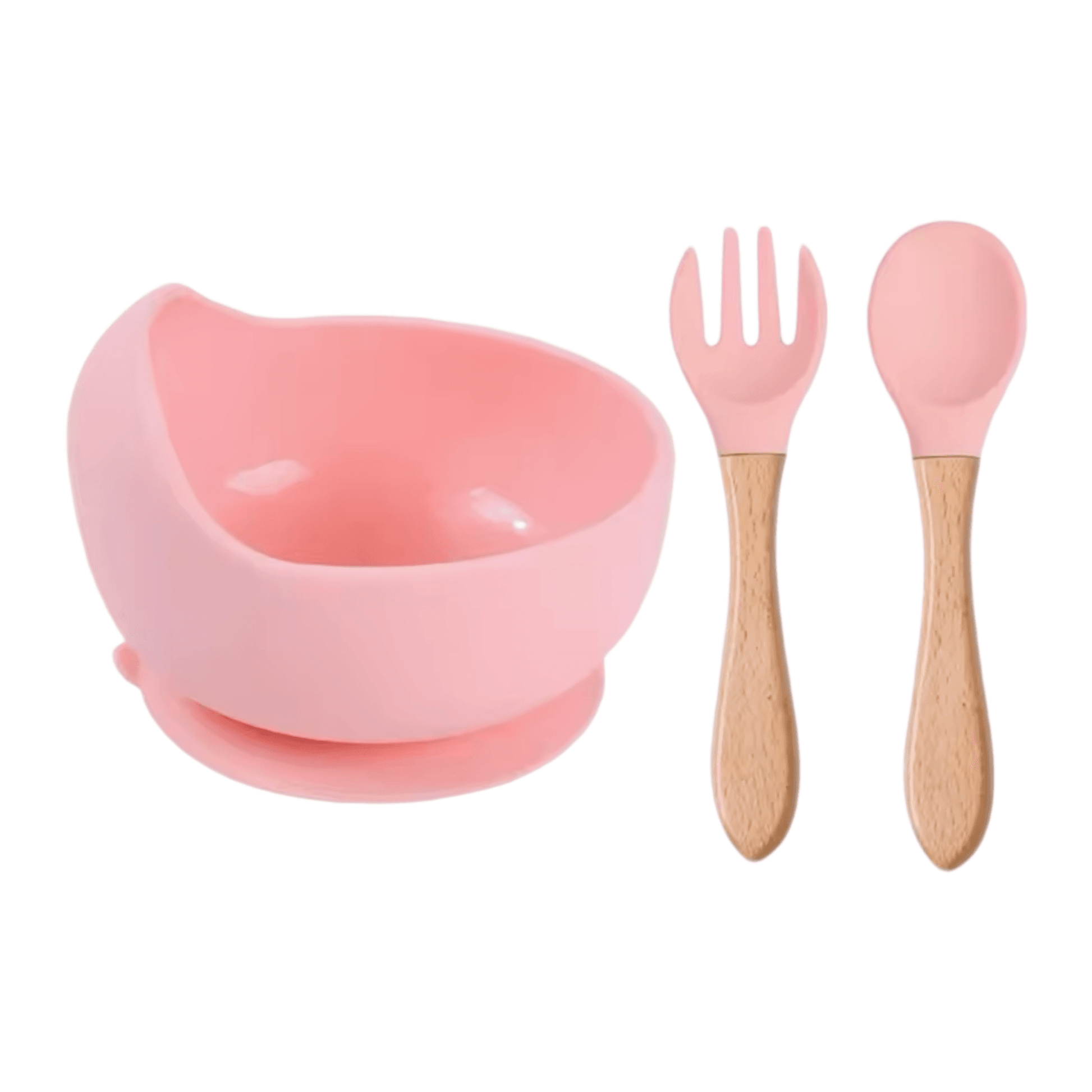 Bowl de silicona con servicio, Colores - Palimu