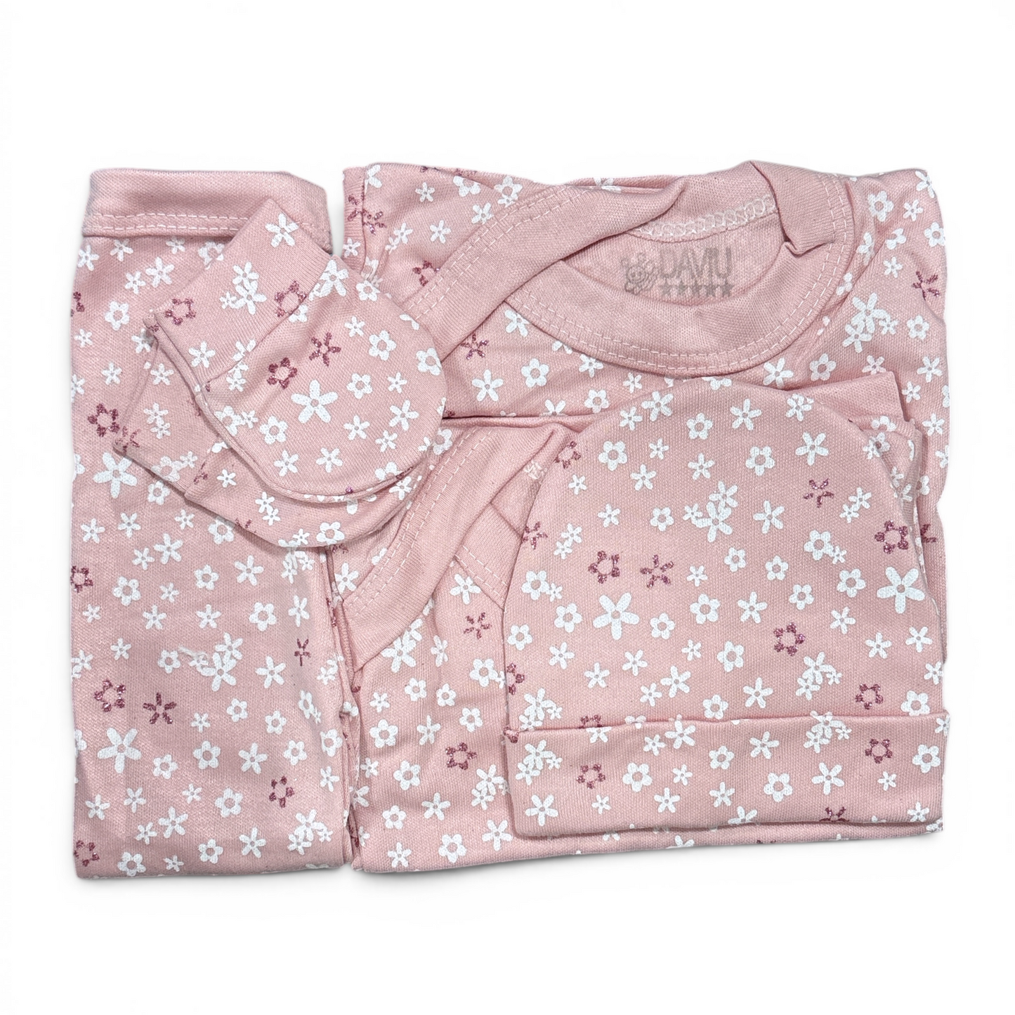 Ajuar diseño rosado bebe