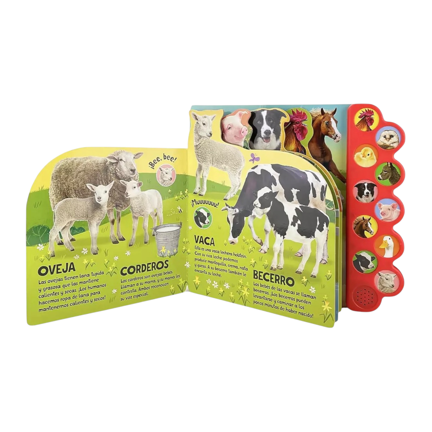 10 Sonidos de la granja ¡Cuac! ¡Muu! ¡Oinc!