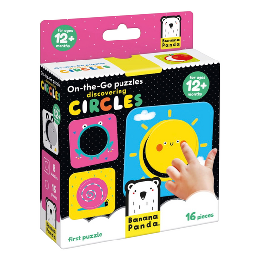 Puzzle Discovering Circles (16 piezas, 8 puzzles) 1+