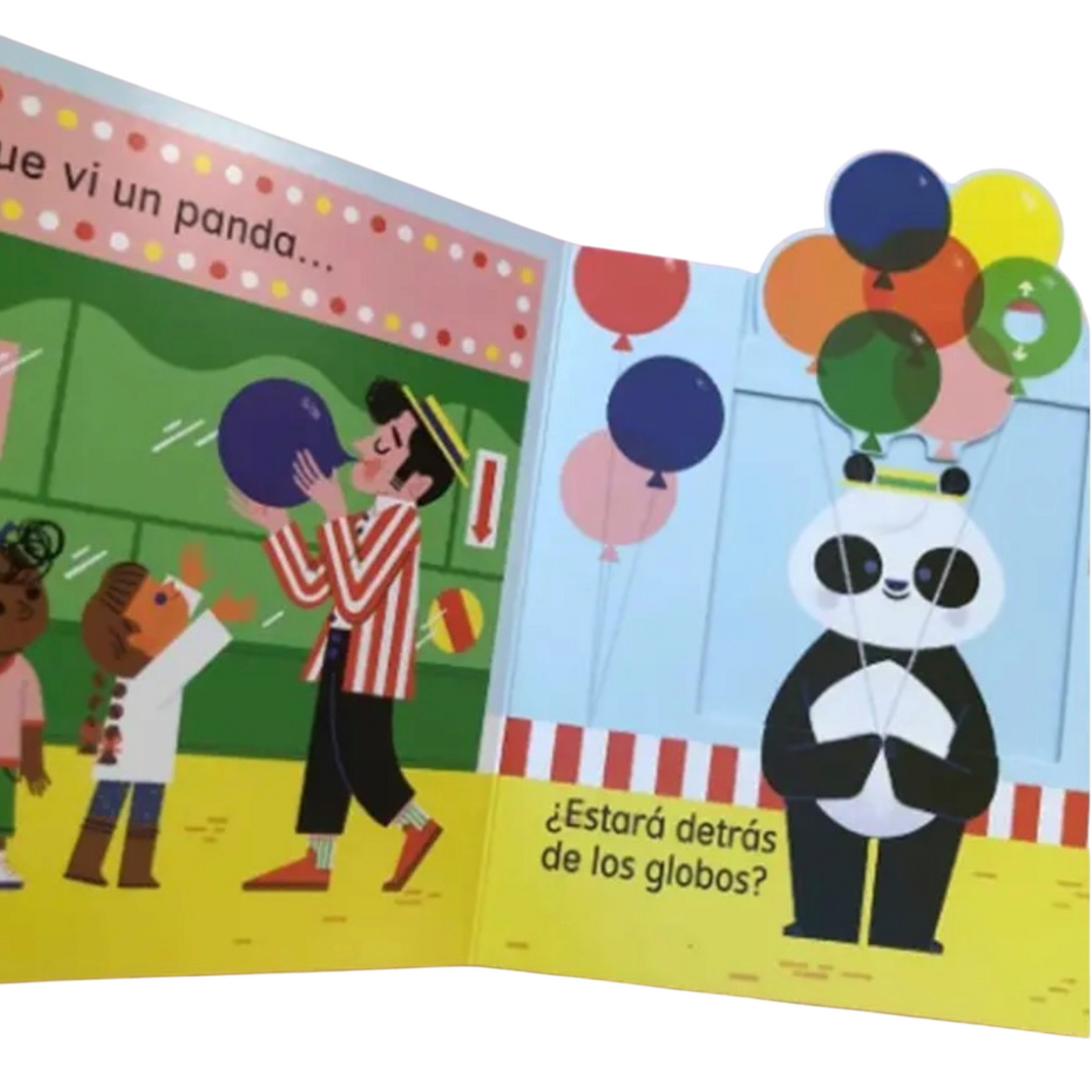 Creo que vi un... ¡Panda!