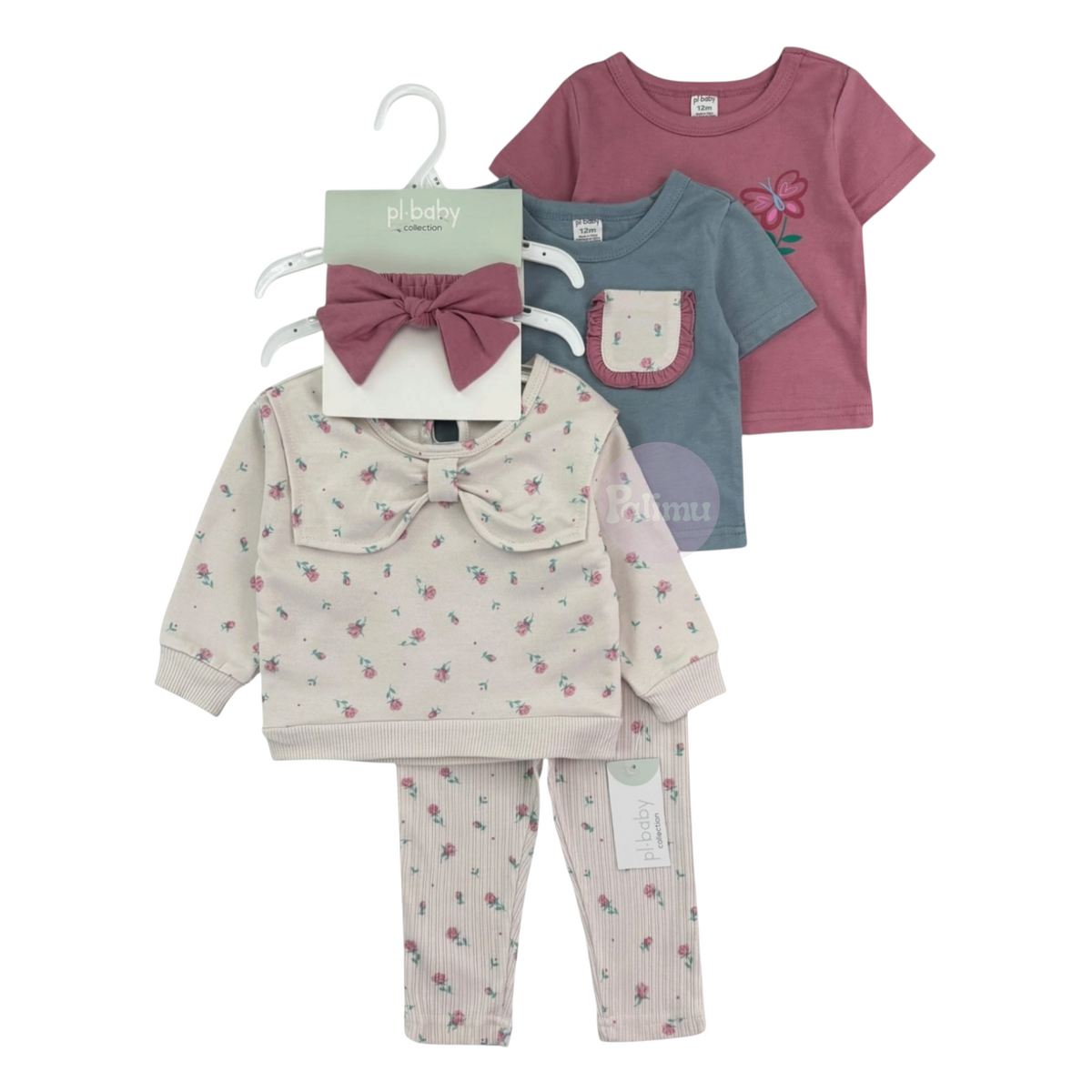 Conjunto de 5 piezas, variedad de colores
