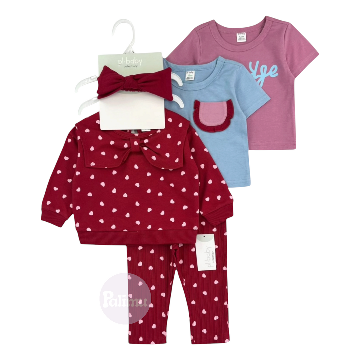 Conjunto de 5 piezas, variedad de colores