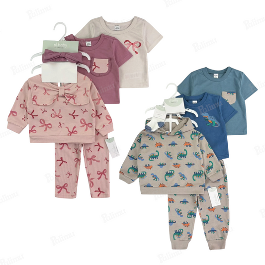 Conjunto de 5 piezas, variedad de colores