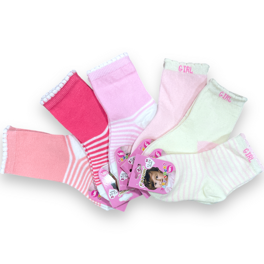 Set de 3 calcetines 12-24m favori niña
