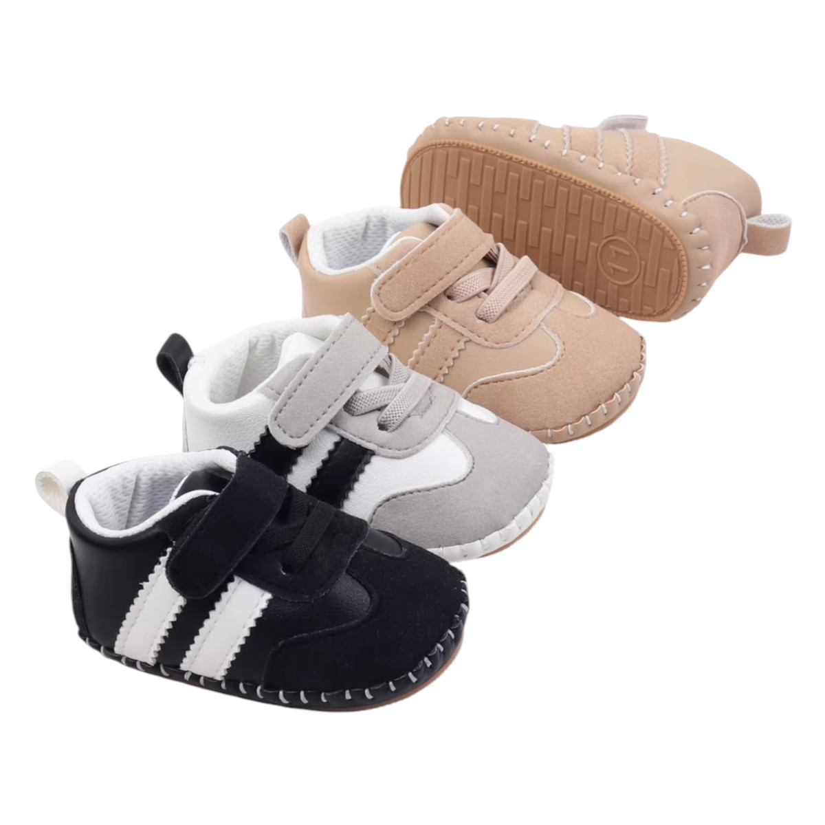 Zapatillas de bebé lineas