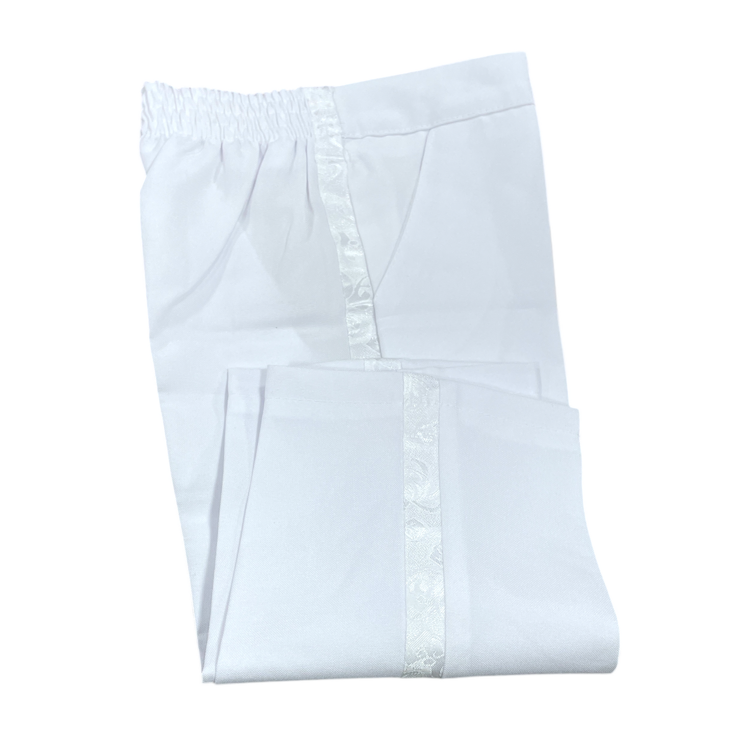 Esmoquin blanco de bebé