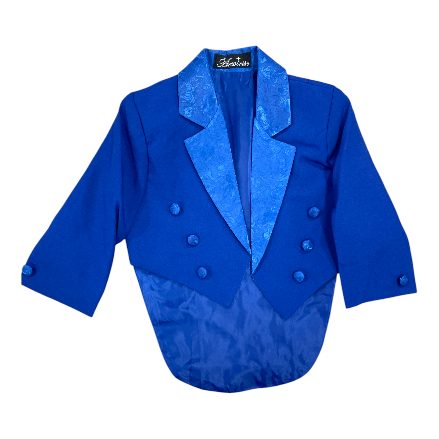 Esmoquin azul para bebé