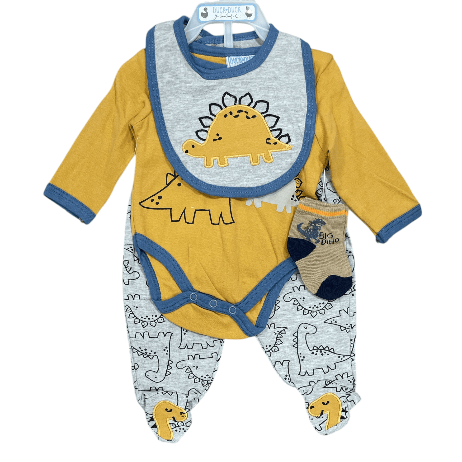 Conjunto 4 piezas, Dino - Palimu