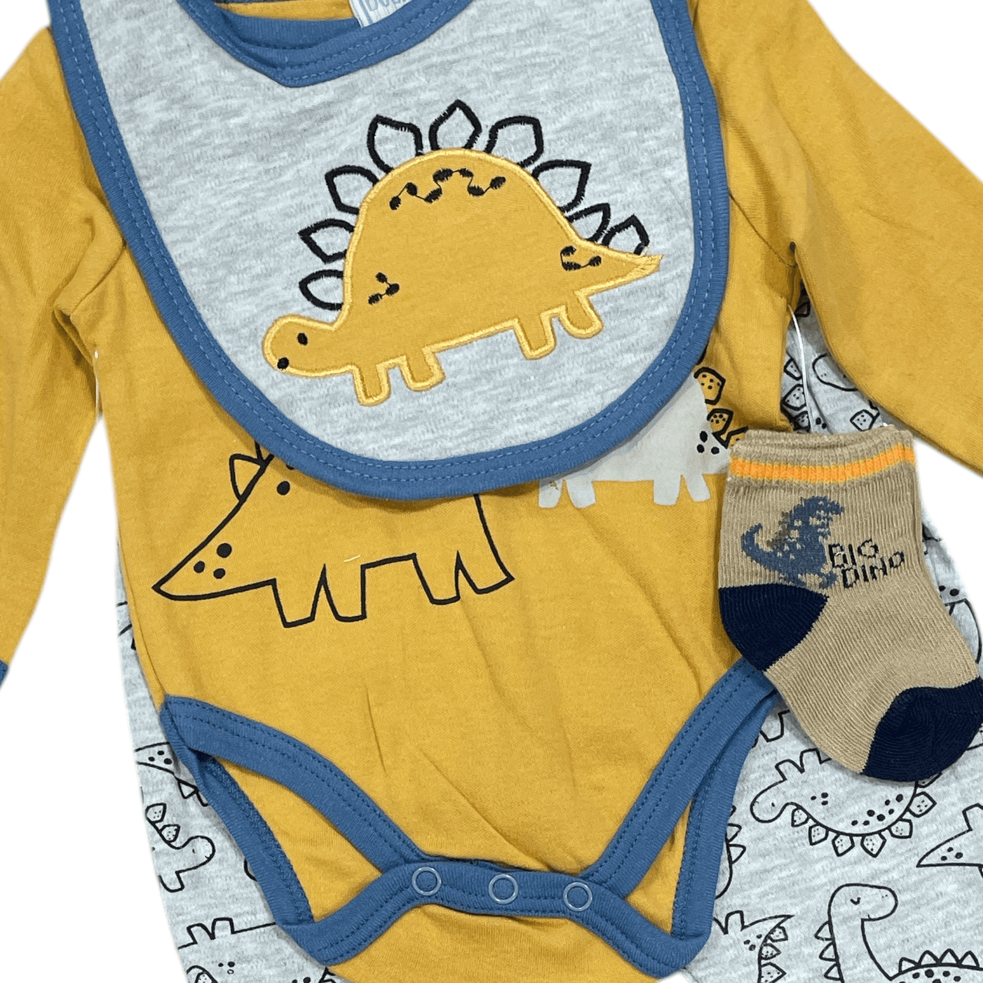 Conjunto 4 piezas, Dino - Palimu