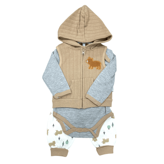 Conjunto de 3 piezas, Cafesito - Palimu