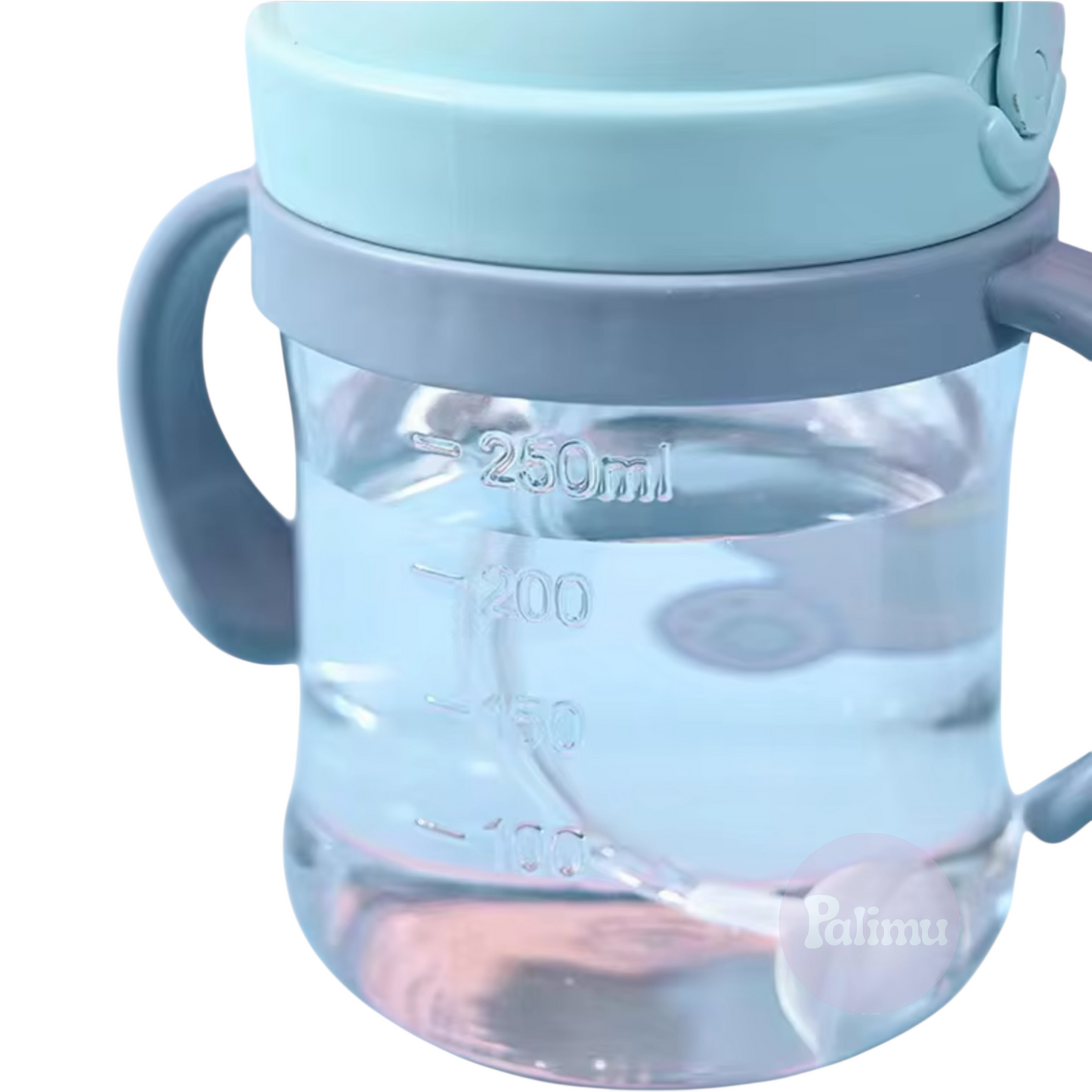 Vaso antiderrame 250ml colores pastel
