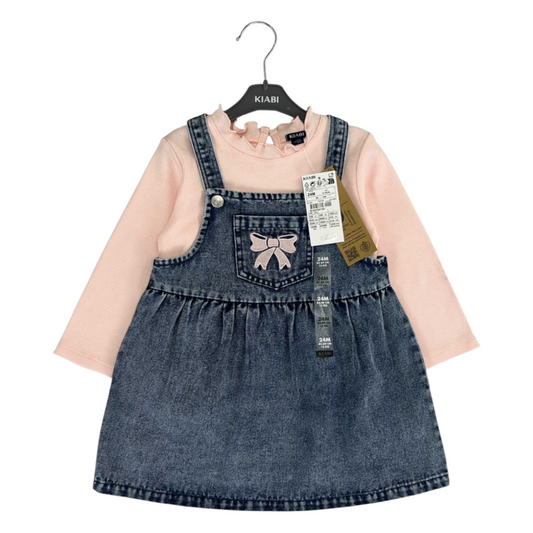Conjunto jardinera + polera, 3 colores