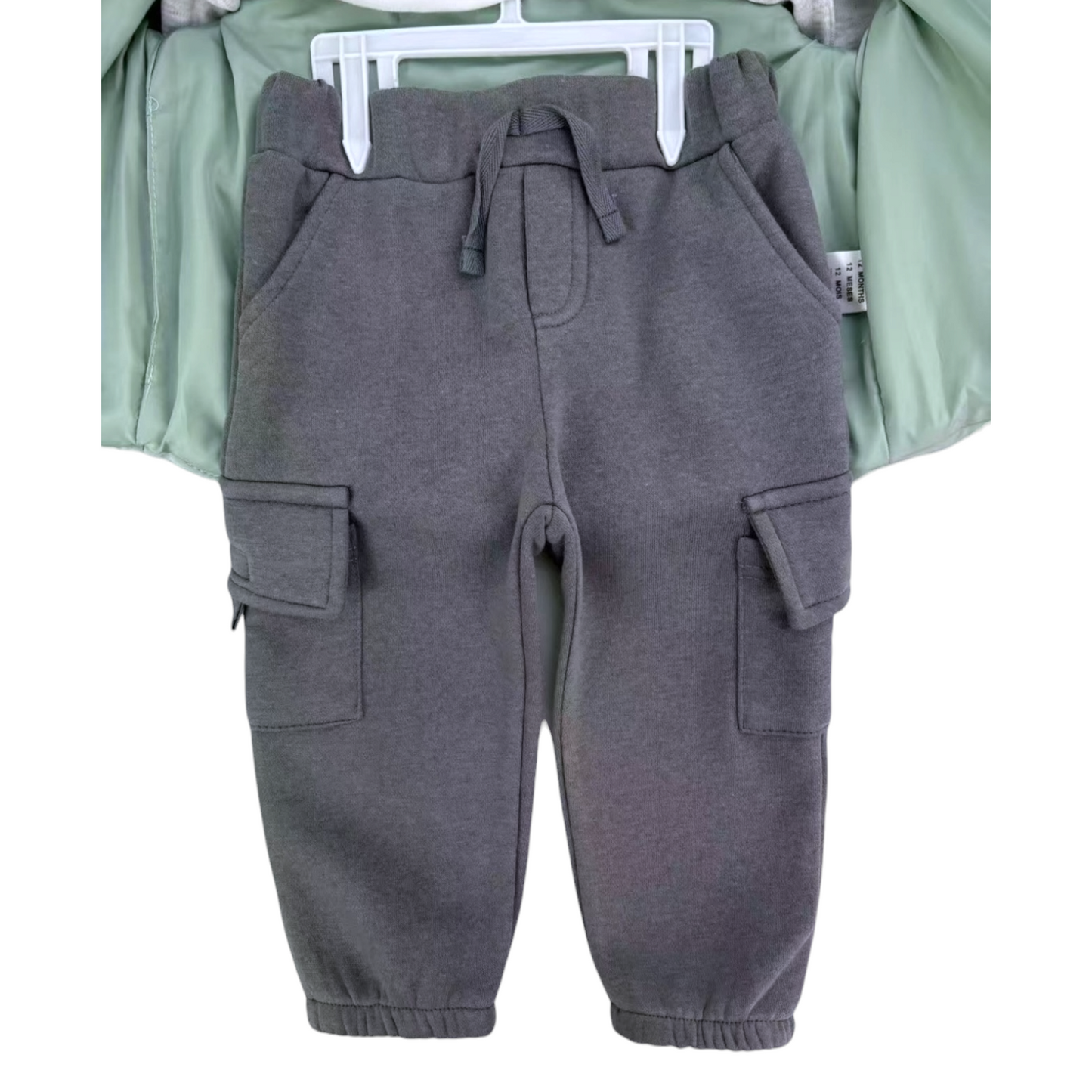 Conjunto 3 piezas gris
