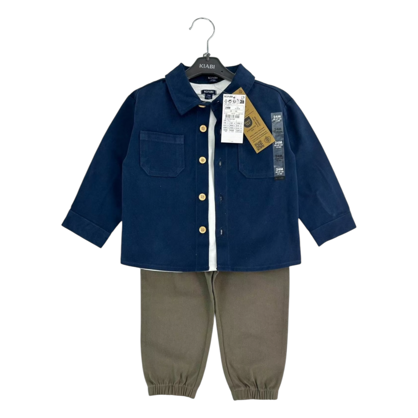 Conjunto 3 piezas Denim