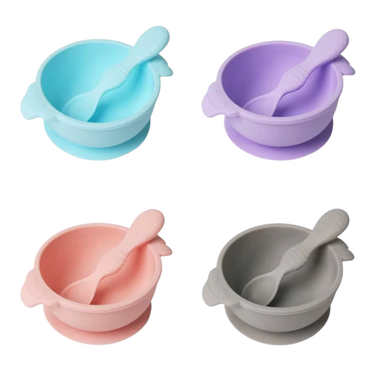 Bowl de silicona con cuchara