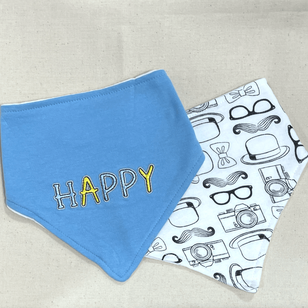 Set 2 bandanas bebé - Palimu