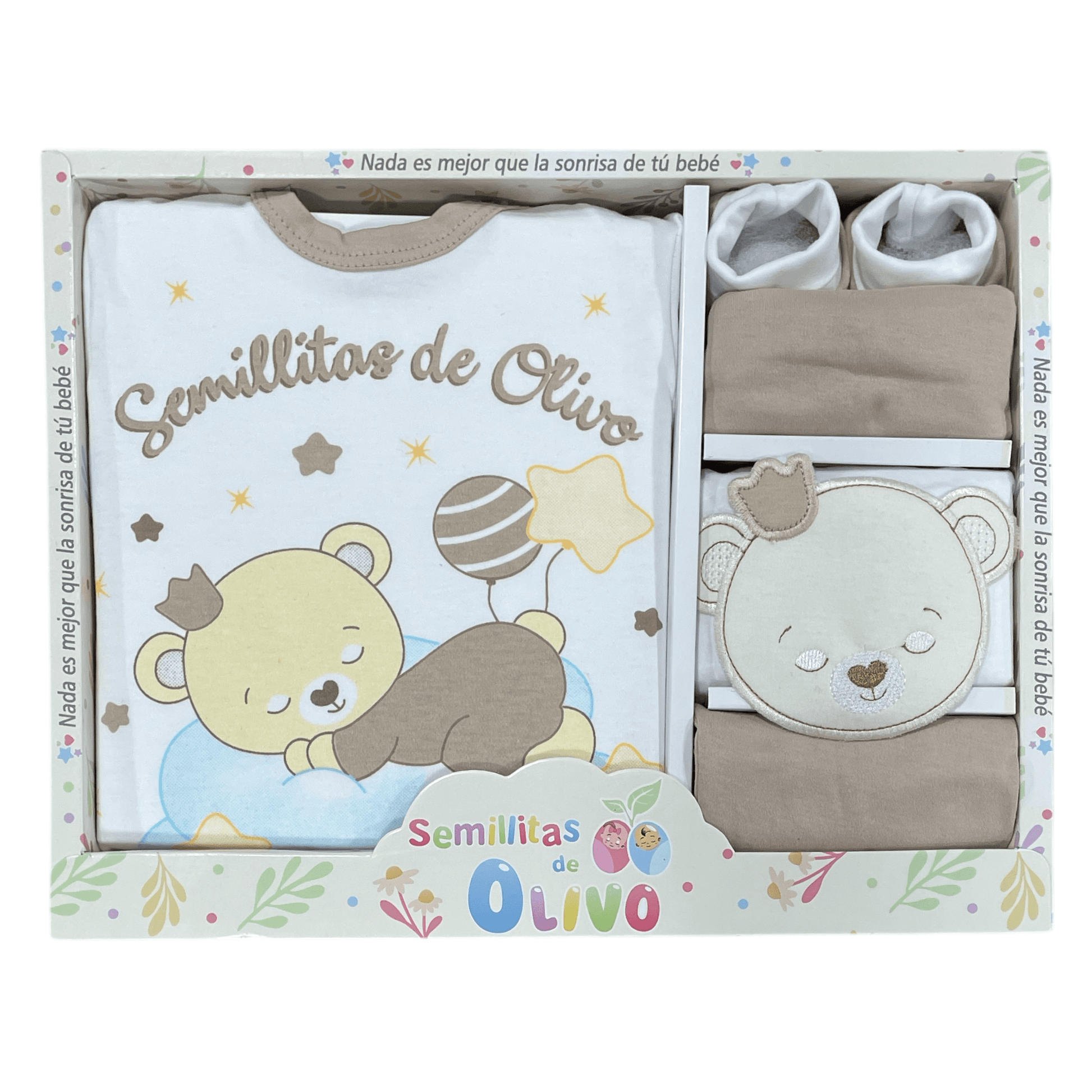 Caja de regalo 0-3m, diferentes colores - Palimu