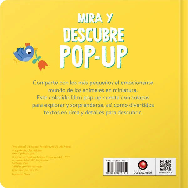 Pequeños amigos, libro Pop-up
