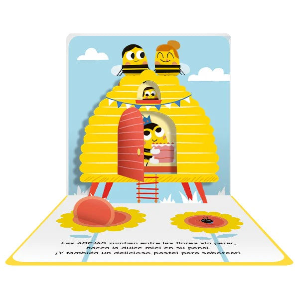 Pequeños amigos, libro Pop-up