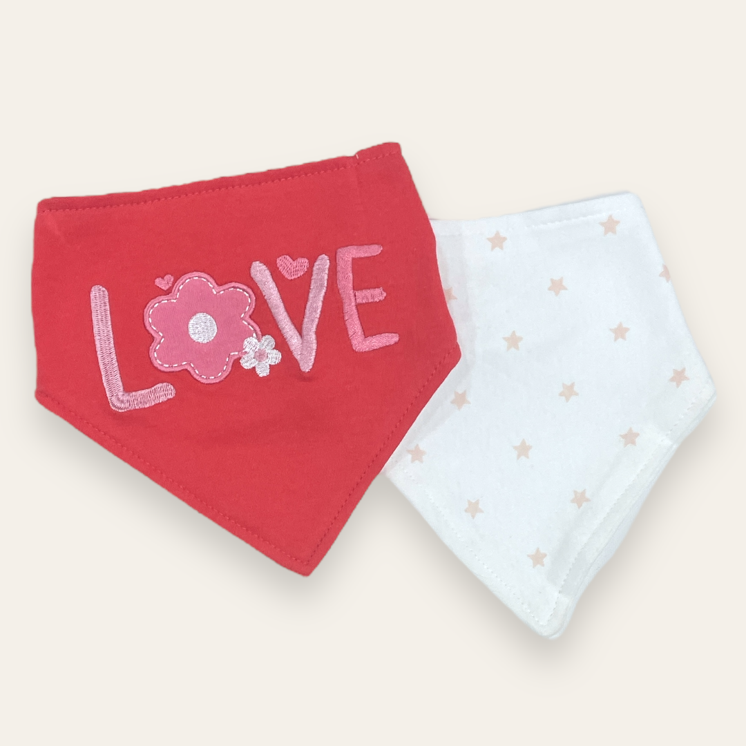 Set de 2 bandanas beba