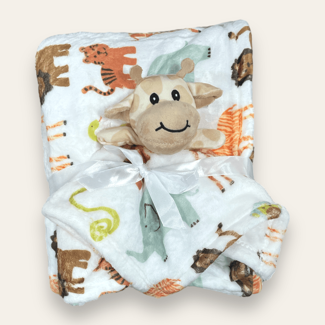 Manta de plush con tuto de apego - Palimu