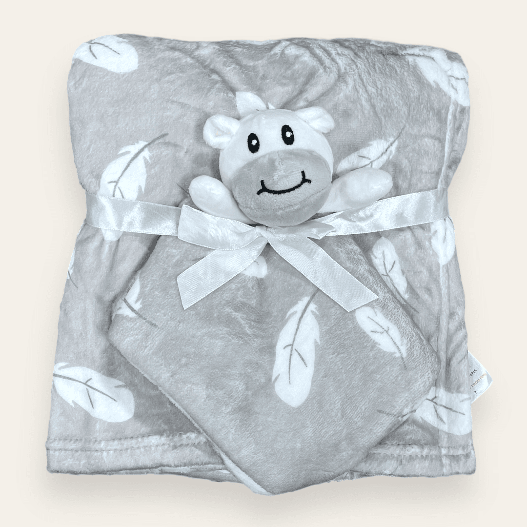 Manta de plush con tuto de apego - Palimu